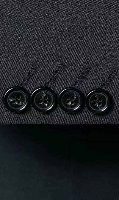 Pierre Cardin Anzug 62150+72138/850/10001/2000 Slim Fit, Schurwolle Super100, Schwarz 6 Pierre Cardin Anzug 62150+72138/850/10001/2000 Slim Fit, Schurwolle Super100, Schwarz – Bild 4