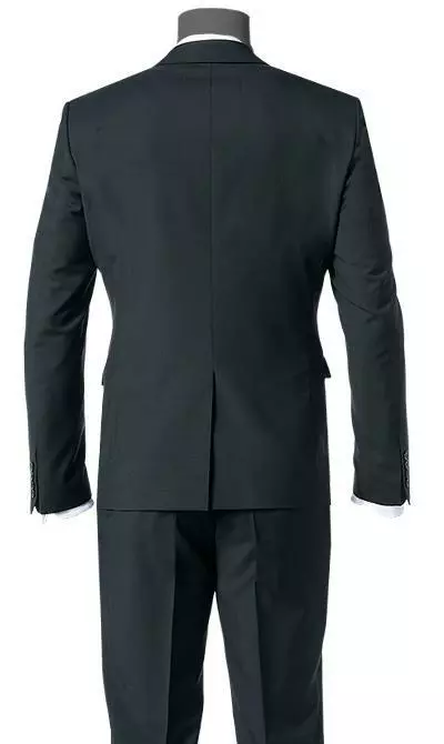 Pierre Cardin Anzug 62150+72138/850/10001/2000 Slim Fit, Schurwolle Super100, Schwarz 8 Pierre Cardin Anzug 62150+72138/850/10001/2000 Slim Fit, Schurwolle Super100, Schwarz – Bild 6