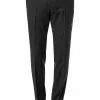 BOSS Hose Gibson 50318499/001 Slim Fit, Schurwolle Super120 GUABELLO, Schwarz, Black -Anzüge & Westen Geschäft 244351 norm