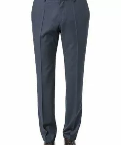 BOSS Hose Gibson 50318499/401 Slim Fit, Schurwolle Super120 GUABELLO, Dunkelblau, Dark blue