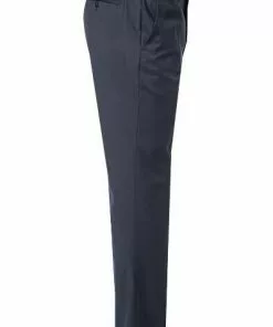 BOSS Hose Gibson 50318499/401 Slim Fit, Schurwolle Super120 GUABELLO, Dunkelblau, Dark blue -Anzüge & Westen Geschäft 244353 norm3