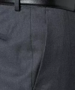 BOSS Anzug Hayes/Gibson 50318498+499/021 Anzug Hayes-Gibson, Slim Fit, Schurwolle Super120 GUABELLO, Dunkelgrau meliert, Dark grey -Anzüge & Westen Geschäft 244355 norm7