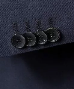 BOSS Anzug Hayes/Gibson 50318498+499/401 Anzug Hayes-Gibson, Slim Fit, Schurwolle Super120 GUABELLO, Dunkelblau, Dark blue -Anzüge & Westen Geschäft 244356 norm4