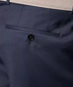 BOSS Anzug Hayes/Gibson 50318498+499/401 Anzug Hayes-Gibson, Slim Fit, Schurwolle Super120 GUABELLO, Dunkelblau, Dark blue -Anzüge & Westen Geschäft 244356 norm8