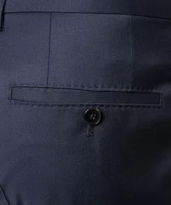 BOSS Hose Lenon 50318825/401 Regular Fit, Schurwolle Super120 GUABELLO, Dunkelblau, Dark blue 9 BOSS Hose Lenon 50318825/401 Regular Fit, Schurwolle Super120 GUABELLO, Dunkelblau, Dark blue -Anzüge & Westen Geschäft 244550 norm4