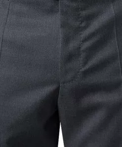 BOSS Anzug 50318521+8825+8500/021 Anzug Johnstons-Lenon mit Weste, Regular Fit, Schurwolle Super120 GUABELLO, Anthrazit meliert, Dark grey -Anzüge & Westen Geschäft 244552 norm7