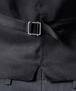 BOSS Weste Wilson 50318500/021 Slim Fit, Schurwolle Super120 GUABELLO, Grau meliert, Dark grey 7 BOSS Weste Wilson 50318500/021 Slim Fit, Schurwolle Super120 GUABELLO, Grau meliert, Dark grey -Anzüge & Westen Geschäft 244555 norm2