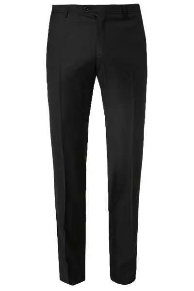 CG Hose Cedric 50/102S1/433063/90 Slim Fit, Schurwolle Super100, Schwarz gemustert, Schwarz 5 CG Hose Cedric 50/102S1/433063/90 Slim Fit, Schurwolle Super100, Schwarz gemustert, Schwarz – Bild 3