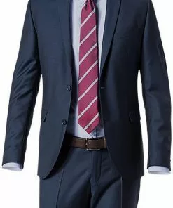 CG Anzug Caden-Cedric 50/102S1/423712+433063/62 Slim Fit, Schurwolle Super100, Dunkelblau gemustert, Marine -Anzüge & Westen Geschäft 244573 norm2