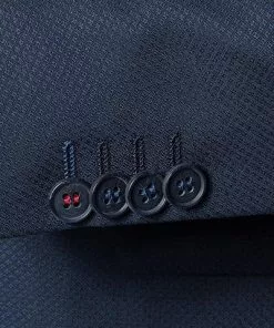 CG Anzug Caden-Cedric 50/102S1/423712+433063/62 Slim Fit, Schurwolle Super100, Dunkelblau gemustert, Marine -Anzüge & Westen Geschäft 244573 norm4