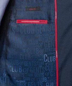 CG Anzug Caden-Cedric 50/102S1/423712+433063/62 Slim Fit, Schurwolle Super100, Dunkelblau gemustert, Marine -Anzüge & Westen Geschäft 244573 norm5