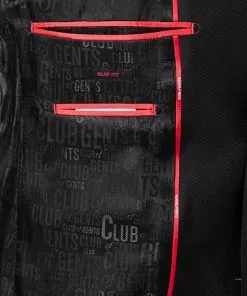 CG Anzug Caden-Cedric 50/102S1/423712+433063/90 Slim Fit, Schurwolle Super100, Schwarz gemustert, Schwarz -Anzüge & Westen Geschäft 244574 norm6