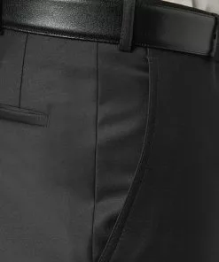 Wilvorst Hose schwarz 441200/10/177 Slim Line, Wolle -Anzüge & Westen Geschäft 244584 norm3