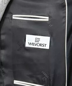 Wilvorst Anzug schwarz 441200/10/17852/2+177 Slim Line, Wolle -Anzüge & Westen Geschäft 244587 norm6