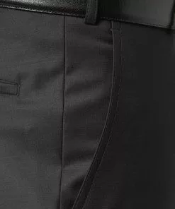 Wilvorst Anzug schwarz 441200/10/17852/2+177 Slim Line, Wolle -Anzüge & Westen Geschäft 244587 norm9