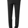 BOSS Hose Wave 50320555/001 Extra Slim Fit, Schurwolle Super120 GUABELLO, Schwarz, Black -Anzüge & Westen Geschäft 244740 norm