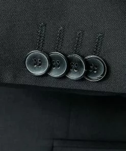 BOSS Anzug Ryan-Wave 50318525+20555/001 Extra Slim Fit, Schurwolle Super120 GUABELLO, Schwarz, Black 13 BOSS Anzug Ryan-Wave 50318525+20555/001 Extra Slim Fit, Schurwolle Super120 GUABELLO, Schwarz, Black -Anzüge & Westen Geschäft 244743 norm4