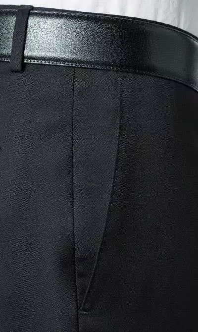 BOSS Anzug Ryan-Wave 50318525+20555/001 Extra Slim Fit, Schurwolle Super120 GUABELLO, Schwarz, Black 9 BOSS Anzug Ryan-Wave 50318525+20555/001 Extra Slim Fit, Schurwolle Super120 GUABELLO, Schwarz, Black – Bild 7