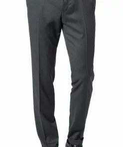 BOSS Anzug Ryan-Wave 50318525+20555/021 Extra Slim Fit, Schurwolle Super120 GUABELLO, Anthrazit meliert, Dark grey -Anzüge & Westen Geschäft 244747 norm6