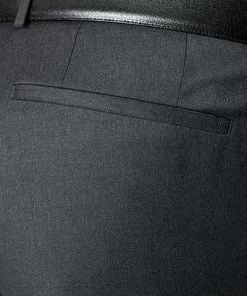 BOSS Anzug Ryan-Wave 50318525+20555/021 Extra Slim Fit, Schurwolle Super120 GUABELLO, Anthrazit meliert, Dark grey -Anzüge & Westen Geschäft 244747 norm8