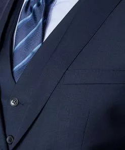 CG Anzug 30-031S0/423622+433063+441013/62 Anzug mit Weste, Slim Fit, Schurwolle, Marine -Anzüge & Westen Geschäft 244835 norm3