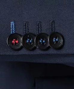 CG Anzug 30-031S0/423622+433063+441013/62 Anzug mit Weste, Slim Fit, Schurwolle, Marine -Anzüge & Westen Geschäft 244835 norm4