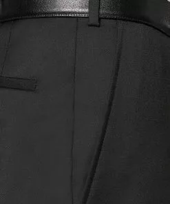 EDUARD DRESSLER Hose Jeff 00211/3B25/01 Shaped Fit, Schurwolle Super110, Schwarz 6 EDUARD DRESSLER Hose Jeff 00211/3B25/01 Shaped Fit, Schurwolle Super110, Schwarz -Anzüge & Westen Geschäft 246747 norm2