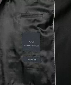 EDUARD DRESSLER Anzug 00211/6B01+3B25/01 Shaped Fit, Schurwolle Super110, Schwarz -Anzüge & Westen Geschäft 246748 norm4