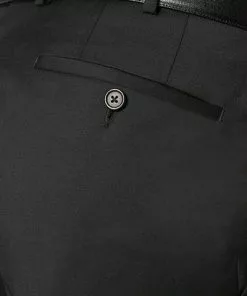 EDUARD DRESSLER Anzug 00211/6B01+3B25/01 Shaped Fit, Schurwolle Super110, Schwarz -Anzüge & Westen Geschäft 246748 norm8