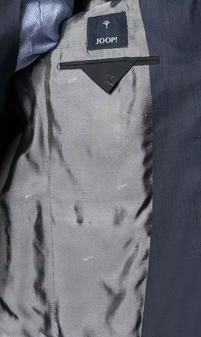 JOOP! Anzug 30003099+30003110+30003106/402 Anzug Herby-Blayr mit Weste, Slim Fit, Wolle, Dunkelblau meliert, Tiefseeblau 7 JOOP! Anzug 30003099+30003110+30003106/402 Anzug Herby-Blayr mit Weste, Slim Fit, Wolle, Dunkelblau meliert, Tiefseeblau – Bild 5