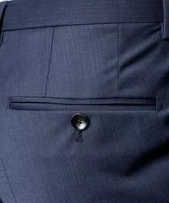 JOOP! Hose JT-02Blayr 30003106/402 Slim Fit, Wolle, Dunkelblau meliert, Tiefseeblau -Anzüge & Westen Geschäft 249667 norm4