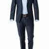 ROY ROBSON Anzug S00050381694700+295400/A401 Slim Fit, Schurwolle, Nachtblau -Anzüge & Westen Geschäft 251475 norm