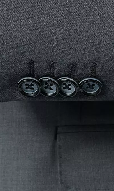 ROY ROBSON Anzug S00050381694700+295400/A020 Slim Fit, Schurwolle, Grau meliert, Grau 5 ROY ROBSON Anzug S00050381694700+295400/A020 Slim Fit, Schurwolle, Grau meliert, Grau – Bild 3