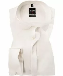 OLYMP Hemd Level Five Body Fit 3077/65/20 Baumwolle, Creme, Hellbeige