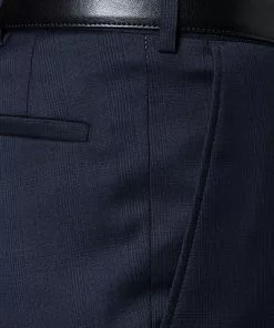 EDUARD DRESSLER Anzug 00820/6B01+3B25/47 Shaped Fit, Schurwolle Super130 Loro Piana, Dunkelblau kariert, Dunkelblau 16 EDUARD DRESSLER Anzug 00820/6B01+3B25/47 Shaped Fit, Schurwolle Super130 Loro Piana, Dunkelblau kariert, Dunkelblau -Anzüge & Westen Geschäft 258082 norm7