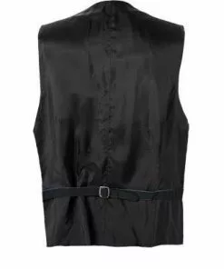 CG Weste Carlton 50/102S1/441013/90 Slim Fit, Schurwolle, Schwarz gemustert, Schwarz -Anzüge & Westen Geschäft 260702 norm2