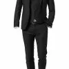 CG Anzug 50/102S1/423712+4330063+441013/90 Anzug mit Weste, Slim Fit, Schurwolle Super100, Schwarz , Schwarz 1 CG Anzug 50/102S1/423712+4330063+441013/90 Anzug mit Weste, Slim Fit, Schurwolle Super100, Schwarz , Schwarz -Anzüge & Westen Geschäft 260704 norm
