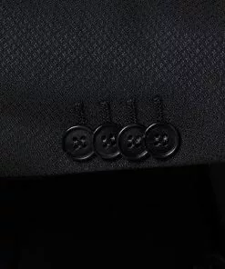 CG Anzug 50/102S1/423712+4330063+441013/90 Anzug mit Weste, Slim Fit, Schurwolle Super100, Schwarz , Schwarz -Anzüge & Westen Geschäft 260704 norm4