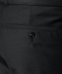 CG Anzug 50/102S1/423712+4330063+441013/90 Anzug mit Weste, Slim Fit, Schurwolle Super100, Schwarz , Schwarz -Anzüge & Westen Geschäft 260704 norm9