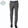 CG Hose Cedric 50/102S1/433063/81 Slim Fit, Schurwolle Super100, Dunkelgrau gemustert, Grau -Anzüge & Westen Geschäft 260706 master