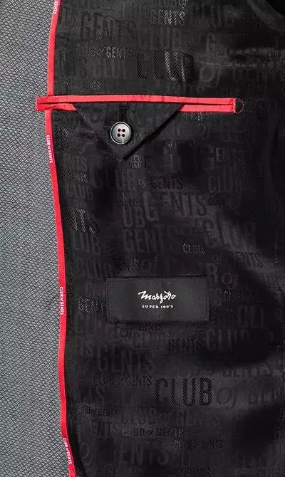 CG Anzug Caden+Cedric 50/102S1/423712+433063/81 Slim Fit, Schurwolle Super100, Dunkelgrau gemustert, Grau 8 CG Anzug Caden+Cedric 50/102S1/423712+433063/81 Slim Fit, Schurwolle Super100, Dunkelgrau gemustert, Grau – Bild 6