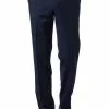 Carl Gross Hose Silvio 60/049N0/338271/63 Regular Fit, Schurwolle Super110 REDA, Dunkelblau meliert, Marine -Anzüge & Westen Geschäft 260716 norm