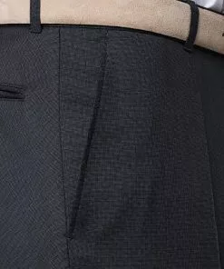 Carl Gross Hose Silvio 60/049N0/338271/82 Regular Fit, Schurwolle Super110 REDA, Anthrazit meliert, Anthrazit -Anzüge & Westen Geschäft 260717 norm3