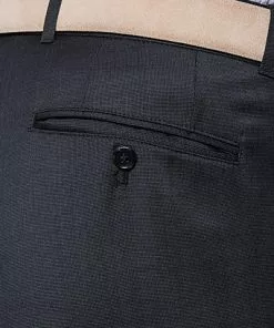 Carl Gross Hose Silvio 60/049N0/338271/82 Regular Fit, Schurwolle Super110 REDA, Anthrazit meliert, Anthrazit -Anzüge & Westen Geschäft 260717 norm4