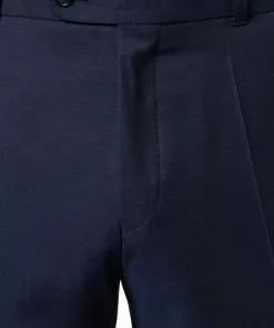 Carl Gross Anzug 60/049N0/324772+338271/63 Regular Fit, Schurwolle Super110 REDA, Dunkelblau meliert, Marine -Anzüge & Westen Geschäft 260718 norm7