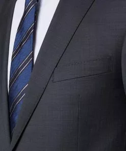 Carl Gross Anzug 60/049N0/324772+338271/82 Regular Fit, Schurwolle Super110 REDA, Anthrazit meliert, Anthrazit -Anzüge & Westen Geschäft 260719 norm3