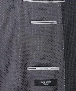 Carl Gross Anzug 60/049N0/324772+338271/82 Regular Fit, Schurwolle Super110 REDA, Anthrazit meliert, Anthrazit -Anzüge & Westen Geschäft 260719 norm5