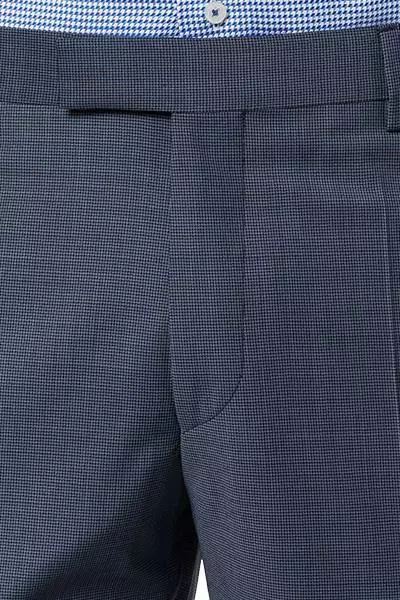 Pierre Cardin Hose Damian 72002/850/11461/3350 Regular Fit, Schurwolle, Bleu meliert, Ocean 4 Pierre Cardin Hose Damian 72002/850/11461/3350 Regular Fit, Schurwolle, Bleu meliert, Ocean – Bild 2