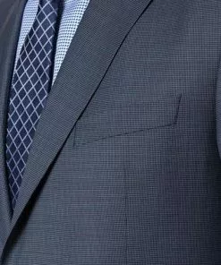 Pierre Cardin Anzug 52250+72002/850/11461/3350 Regular Fit, Schurwolle, Saphirblau meliert, Ocean -Anzüge & Westen Geschäft 260745 norm3