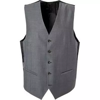 CG Weste Carlton 50/102S1/441013/81 Slim Fit, Schurwolle, Dunkelgrau, Grau 4 CG Weste Carlton 50/102S1/441013/81 Slim Fit, Schurwolle, Dunkelgrau, Grau – Bild 2